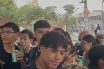 Temporal com granizo surpreende candidatos do Enem e provoca transtornos em Belo Horizonte