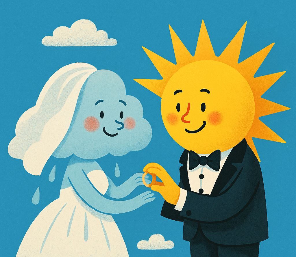 Sol e chuva: casamento da umidade com o calor