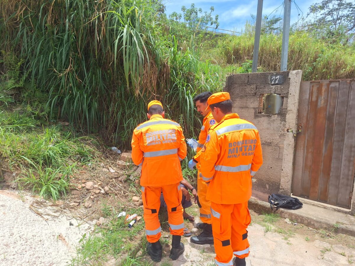 Idoso de 80 anos cai de escada em Itabira e recusa atendimento médico