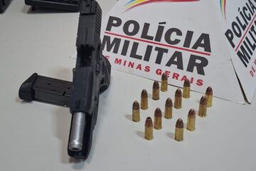 Após prisão de trio, PM de Itabira volta ao Clóvis Alvim II e encontra mais uma arma escondida em área de mata