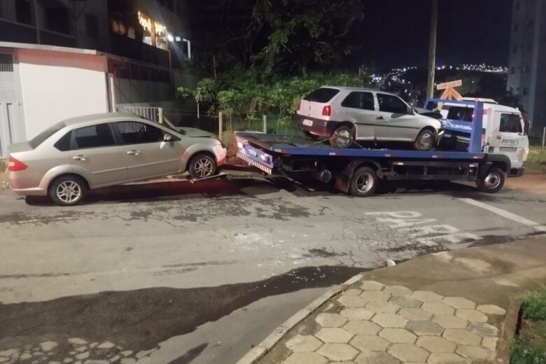 Motorista embriagado provoca acidente com feridos em João Monlevade e é preso pela PM