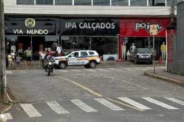 Homem é detido após tentar arrombar loja no Centro de Nova Era