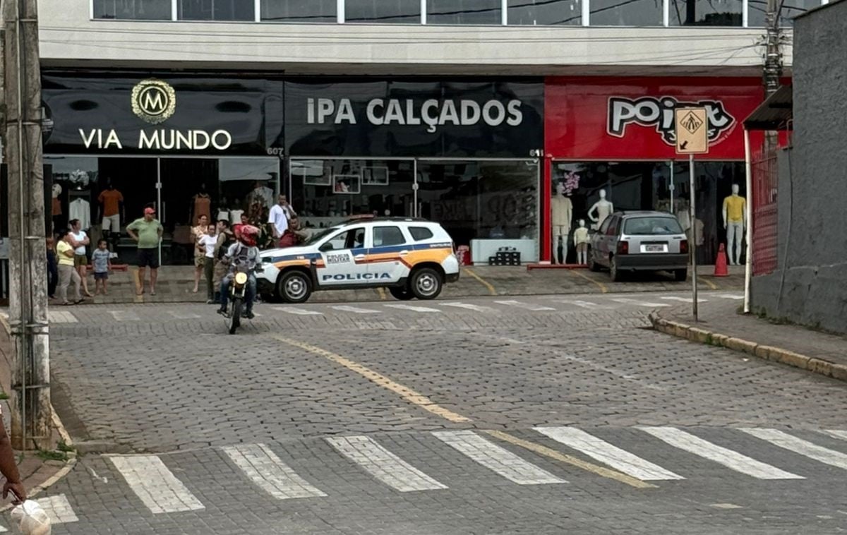 Homem é detido após tentar arrombar loja no Centro de Nova Era