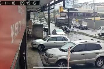 Vídeo: Motorista atropela mulher e foge sem prestar socorro em João Monlevade