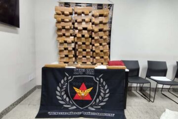 PM apreende 101 barras de maconha em Coronel Fabriciano; homem é preso por tráfico