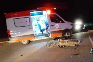 Cavalo solto na MG-129 provoca acidente e deixa motociclista morto em Itabira