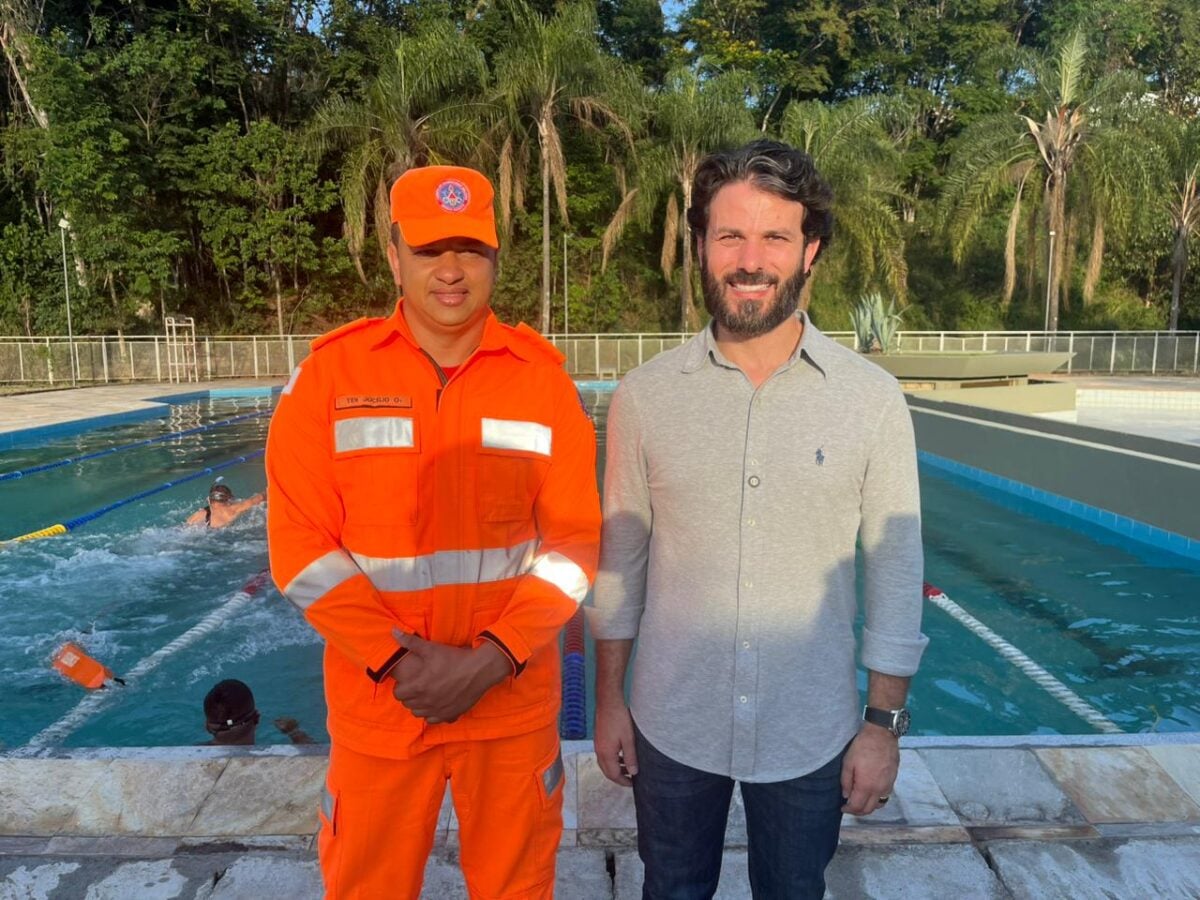Nova piscina do 6º Pelotão dos Bombeiros é entregue após reforma financiada por emenda estadual