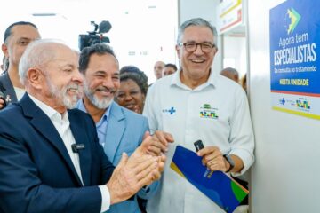 Lula inaugura centro de radioterapia em Itabira e em outras quatro cidades do país