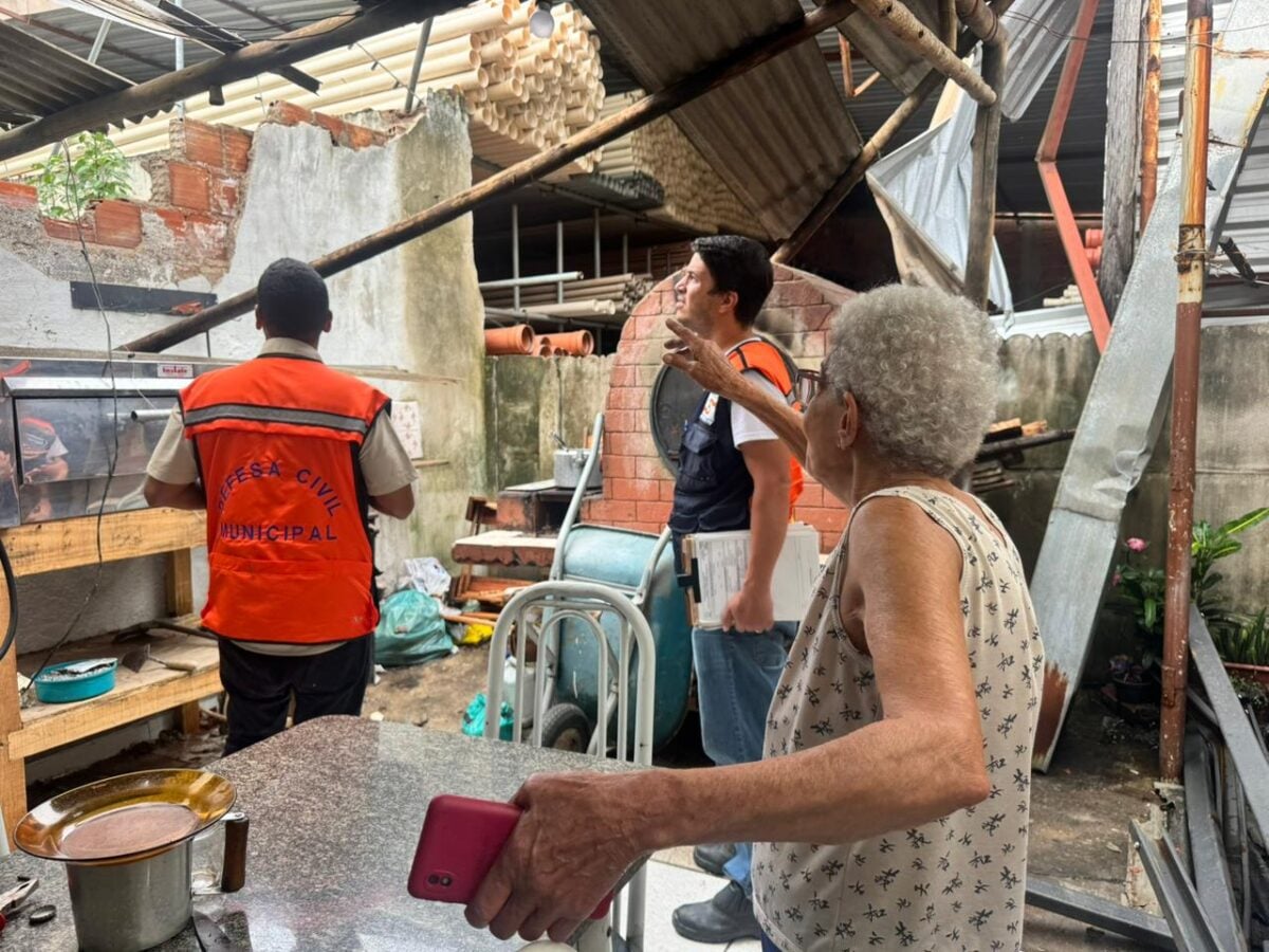 Defesa Civil de Ipatinga registra mais de 100 atendimentos após seis dias de chuvas e ventos fortes