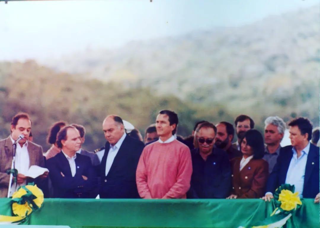 Há 34 anos, o presidente Fernando Collor de Mello fez visita relâmpago a Itabira