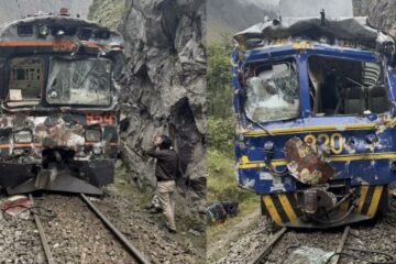 Acidente com trens turísticos na rota de Machu Picchu deixa maquinista morto e mais de 40 feridos
