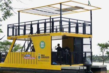 Passeios gratuitos de barco na Lagoa da Pampulha começam neste sábado