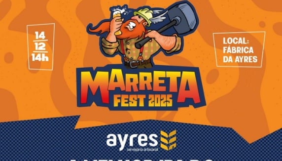 Marreta Fest 2025 celebra a melhor IPA do Brasil com show do Tianastácia em Itabira