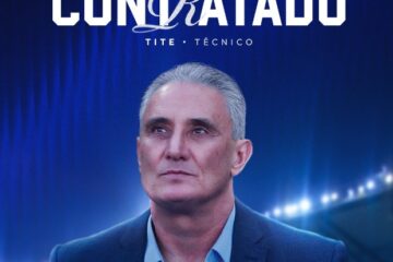 Cruzeiro anuncia oficialmente a contratação de Tite como novo treinador