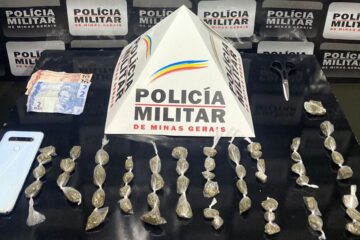 Adolescente é apreendido por tráfico de drogas durante operação policial em Santa Bárbara