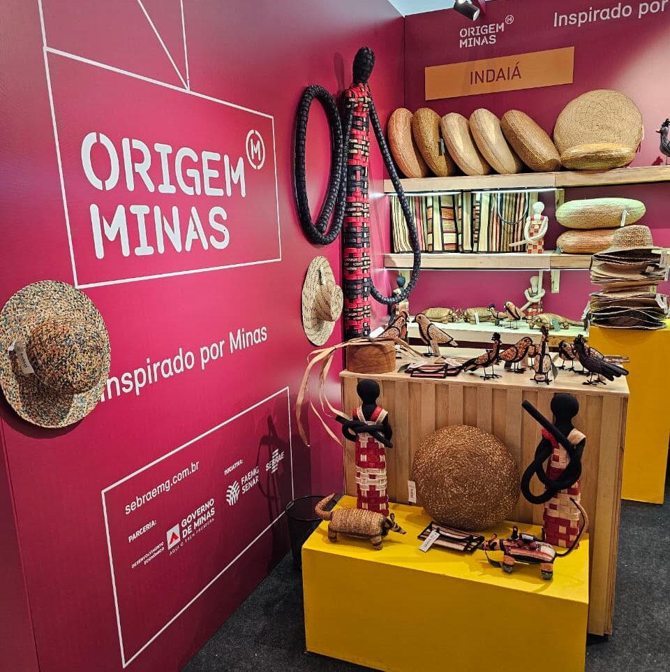Peças das cidades de Antônio Dias e Santa Bárbara estão na Feira Nacional de Artesanato; saiba mais