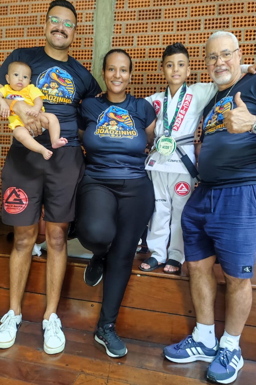 Itabirano Joãozinho conquista vice-campeonato mundial Kids da CBJJE em São Paulo