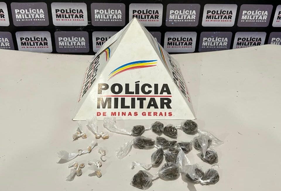 Operação no Juca Rosa apreende crack, maconha e detém adolescente por tráfico em Itabira