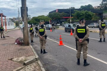 Polícia Militar realiza operação “Cavalo de Aço” em Itabira para coibir manobras perigosas no trânsito