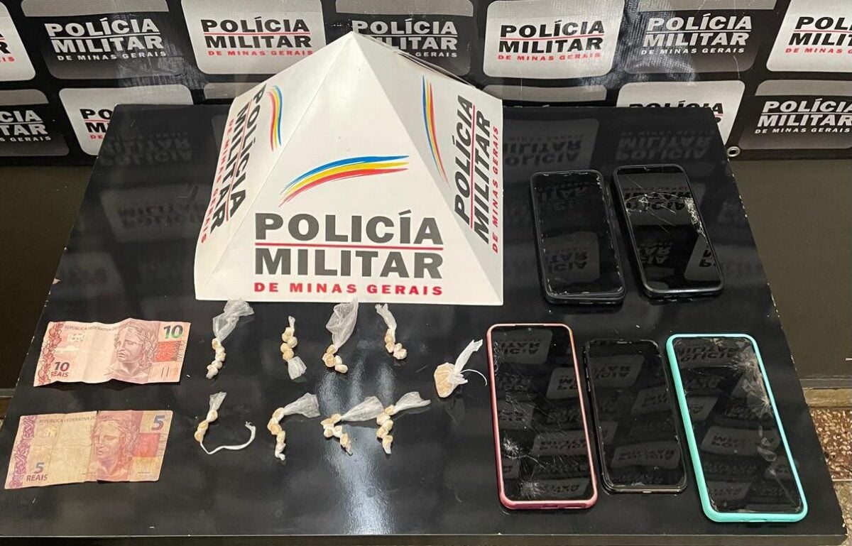 PM realiza operação antidrogas e prende cinco suspeitos em Santa Bárbara