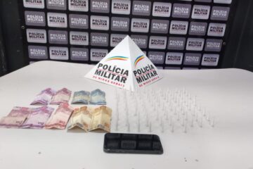 Polícia Militar prende jovem de 19 anos por tráfico de drogas no bairro Clóvis Alvim II, em Itabira
