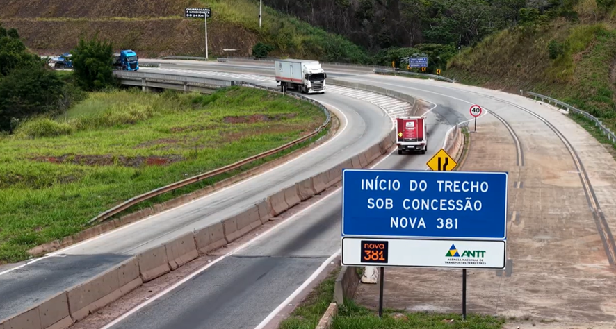 BR-381 terá manutenções emergenciais ao longo de toda a semana; confira os trechos