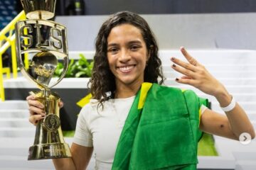 Rayssa Leal domina final em São Paulo e conquista o tetra na liga mundial de skate