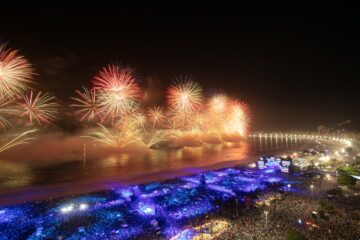 Prefeitura do Rio confirma recorde: Réveillon de Copacabana reúne 2,6 milhões de pessoas