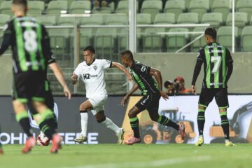 América e Atlético empatam em 1 a 1 no clássico pelo Campeonato Mineiro
