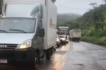 Buracos e tráfego intenso no trecho entre Caeté e BH agravam o trânsito na BR-381