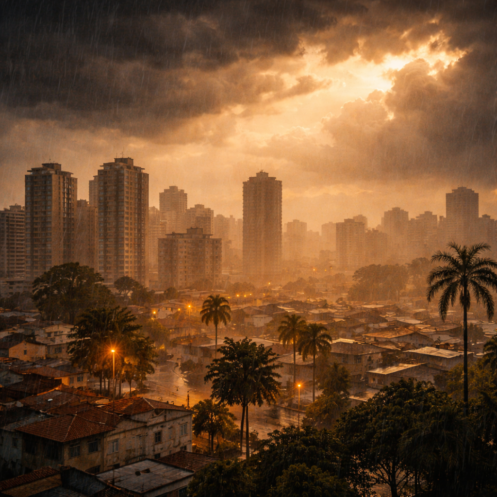 Defesa Civil emite alerta de chuva para Belo Horizonte até a manhã de quarta-feira