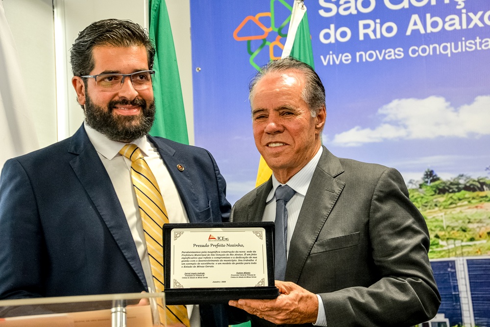 Prefeitura de São Gonçalo Rio Abaixo inaugura novo Centro Administrativo e reforça modernização da gestão pública
