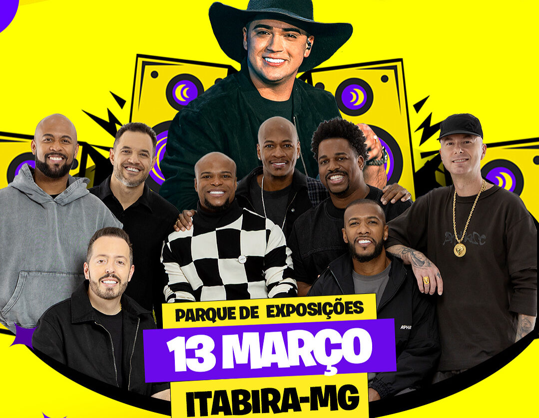 Itabira recebe Natanzinho Lima e Turma do Pagode em grande show em março; saiba mais