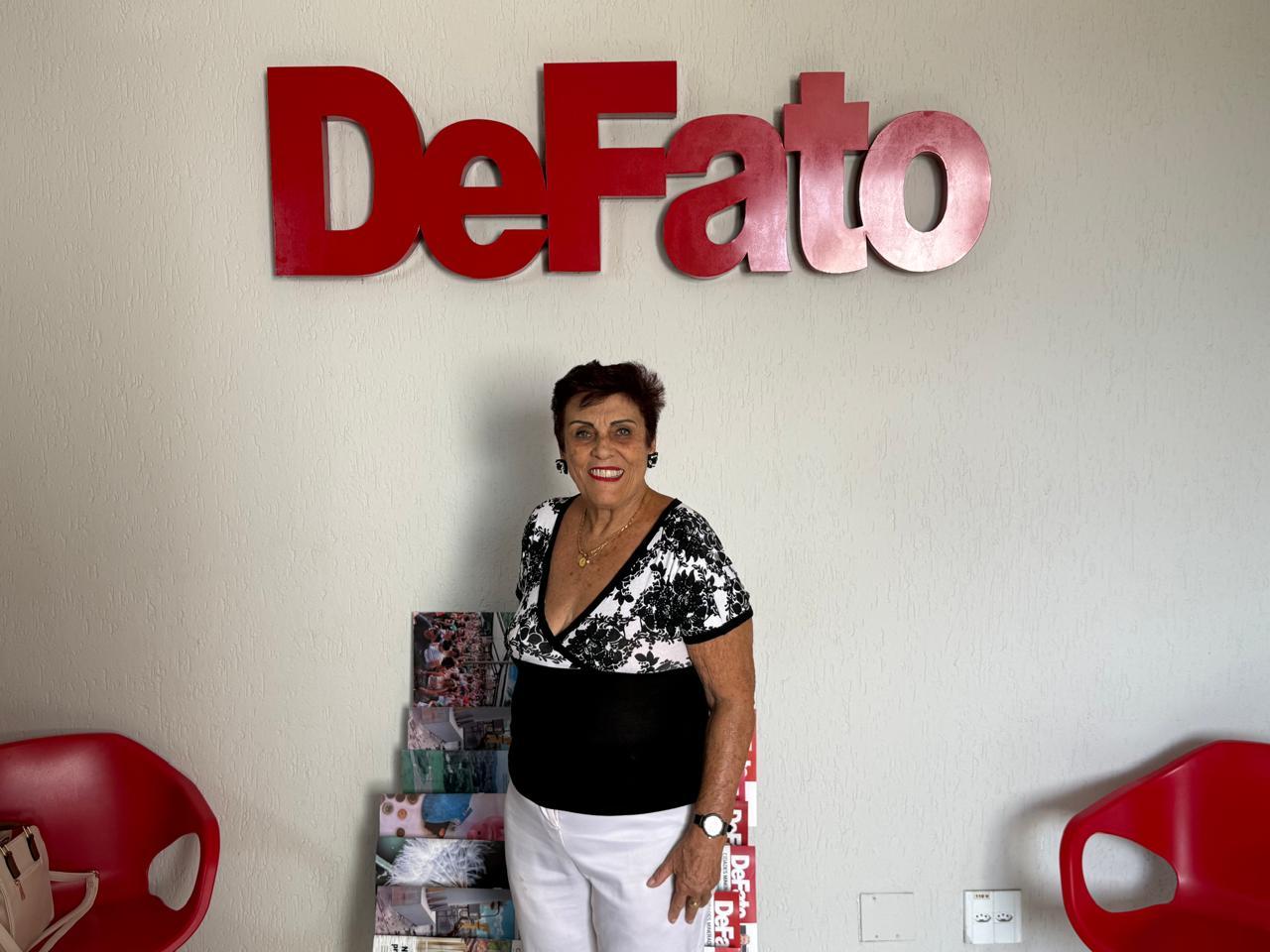 Dona Marília Cláudio apareceu na DeFato