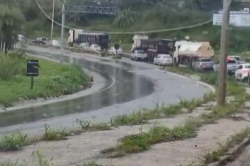 BR-381 registra chuva e engarrafamento nesta segunda-feira