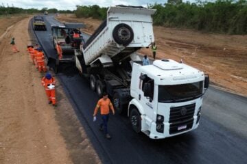 LMG-626: 75% das obras de pavimentação estão concluídas; investimento é de R$ 60 milhões
