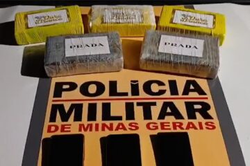 Polícia Militar Rodoviária prende mulher com cinco barras de cocaína em rodovia próxima a Itabira