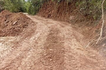 MG-235 é liberada após erosão entre Serra da Saudade e São Gotardo