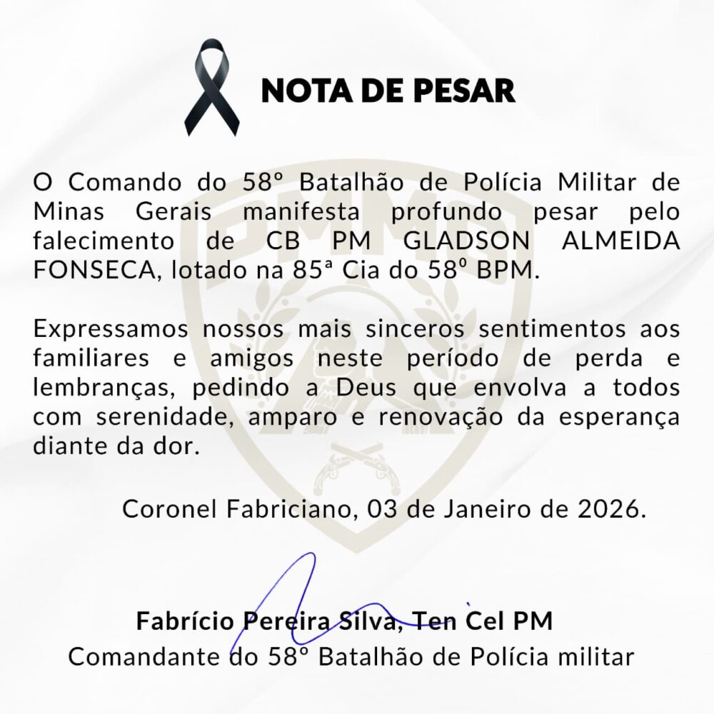 Cabo da Polícia Militar morre em grave acidente entre carro e caminhão na BR-381, em Coronel Fabriciano