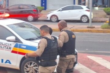 Jovem é detido após agredir motorista de ônibus e cometer sequência de crimes no Centro de Itabira