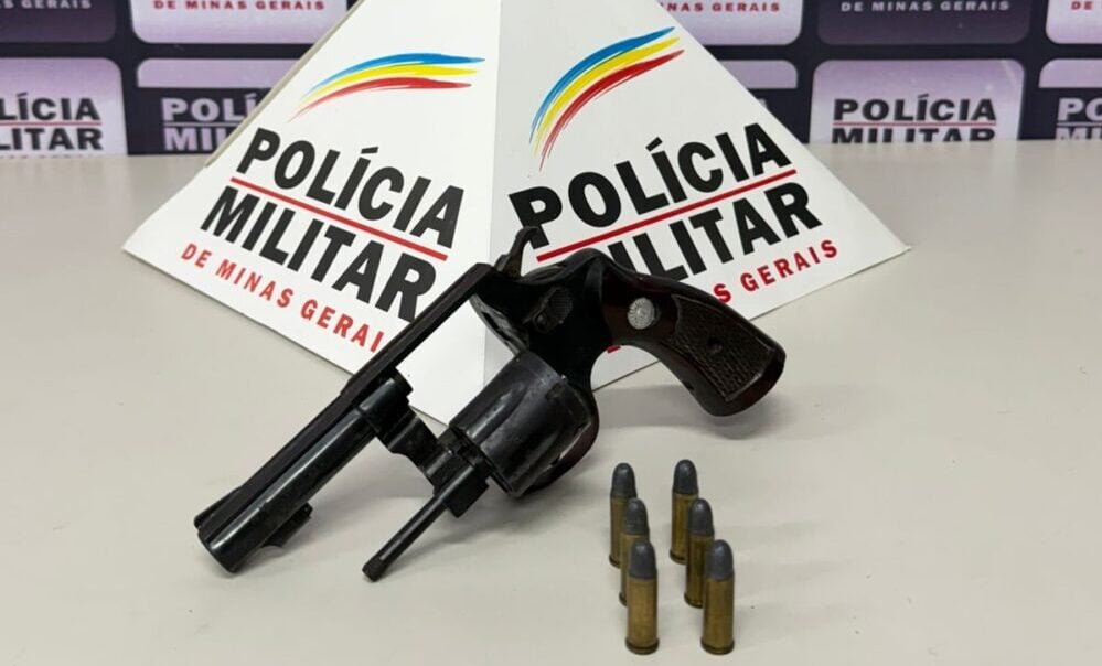 Homem é preso por porte ilegal de arma de fogo no bairro Monsenhor José Lopes, em Itabira