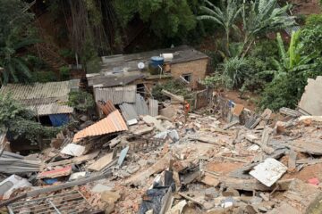 Desabamento de imóvel no Vale do Jatobá deixa casa interditada e provoca isolamento preventivo de vizinhos