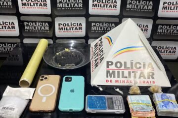 Mulher é presa por tráfico de drogas durante operação policial em Brumal, distrito de Santa Bárbara