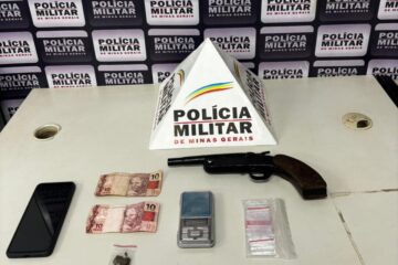 Adolescente é apreendido com arma artesanal e drogas no bairro Fênix, em Itabira