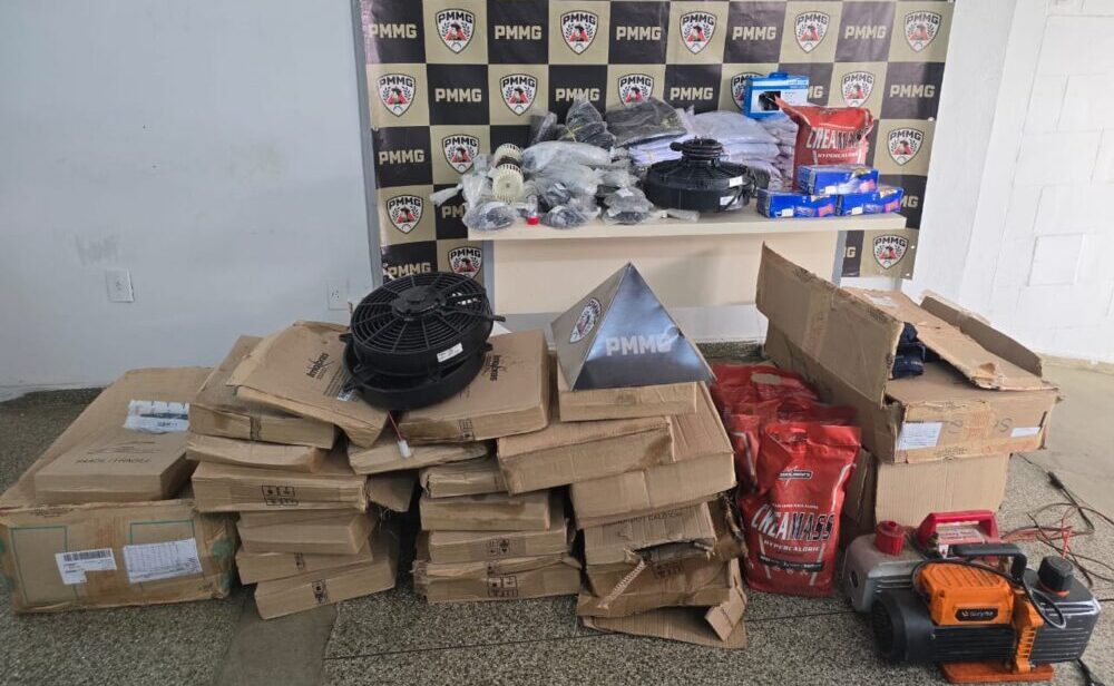 Polícia Militar apreende drogas e objetos furtados em construção abandonada em João Monlevade