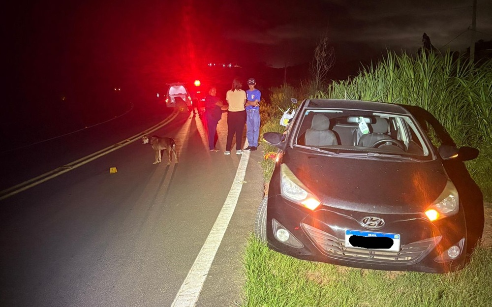 Homem morre atropelado na Estrada do Forninho, que liga Itabira à João Monlevade