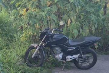 Polícia Militar recupera moto furtada em Itabira