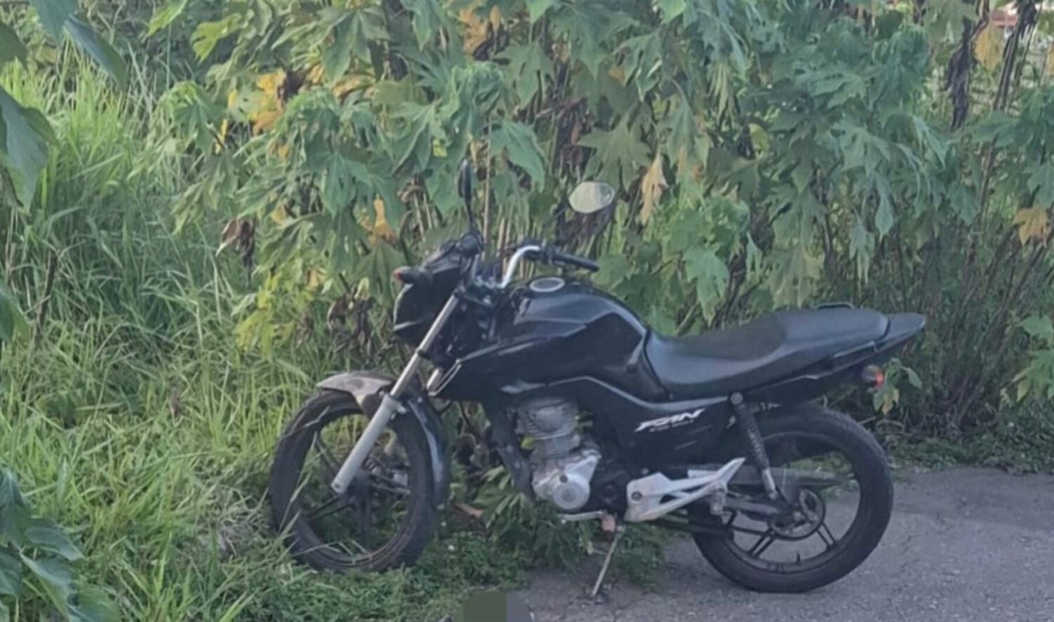 Polícia Militar recupera moto furtada em Itabira