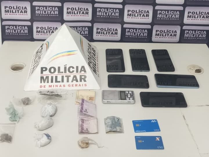 Operação termina com duas prisões por tráfico de drogas em Itabira