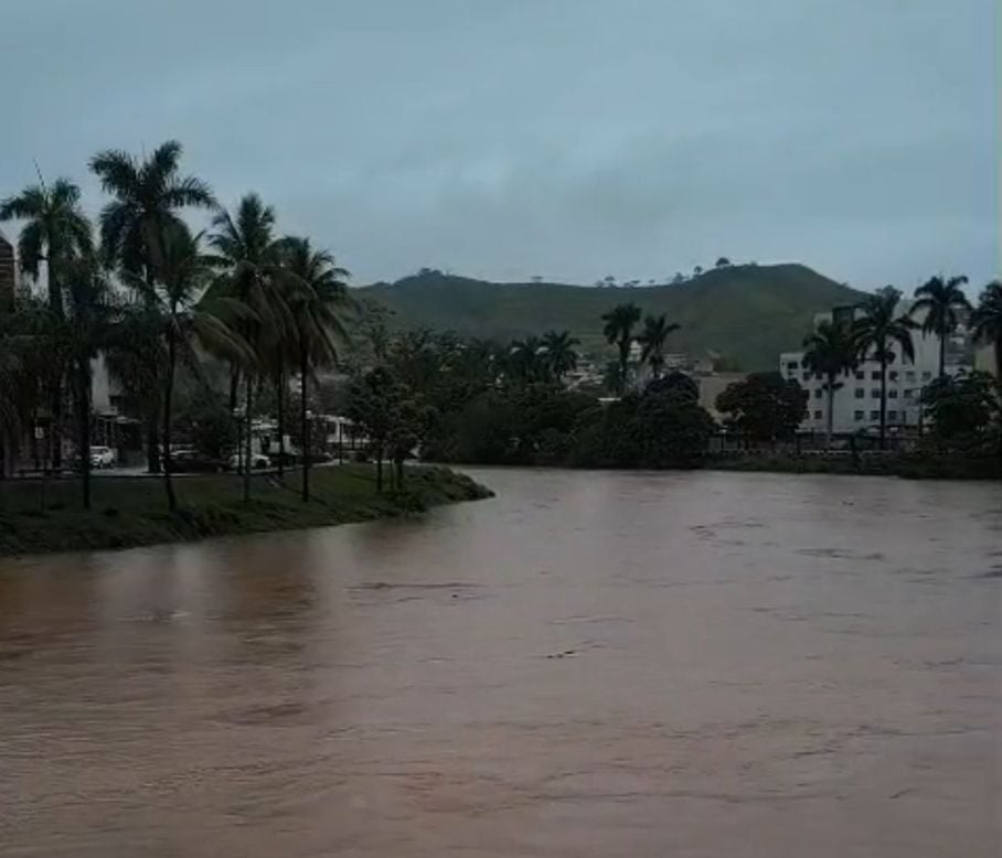 Rio Piracicaba ultrapassa cota de atenção e Nova Era segue em monitoramento